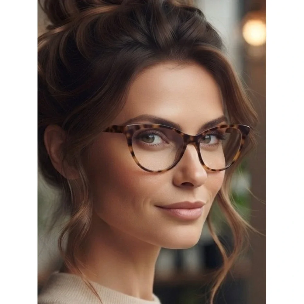 Warby Parker Madeline‎ M 214 Tortoise Shell Cat Eye Eyeglass Frames 50-19-140